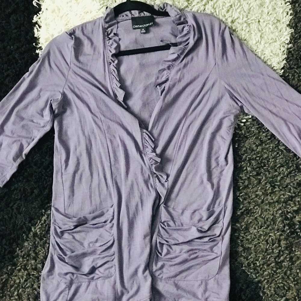 Cute purple top